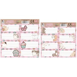 Naklejki na zeszyt Cleo i...