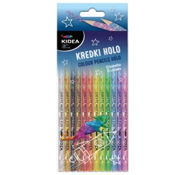 Kredki okrągłe Holo 12...