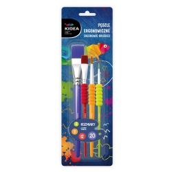 Pędzle ergonomiczne 4...