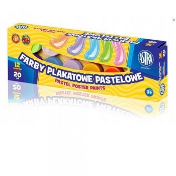Farby plakatowe ASTRA 12...