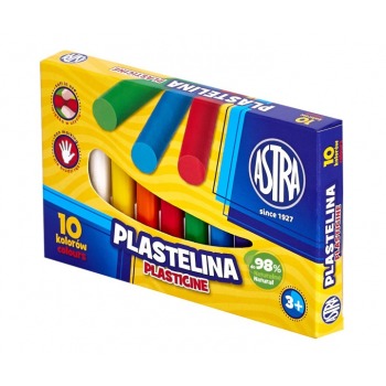 Plastilin Astra 10 Farben