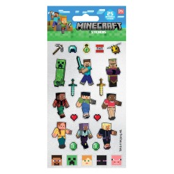Naklejki 25 szt Minecraft v3
