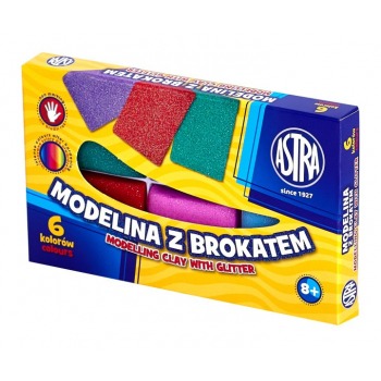 Modelina z brokatem 6...