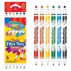 Flamastry dwustronne 6...