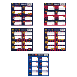 Naklejki na zeszyt FC...