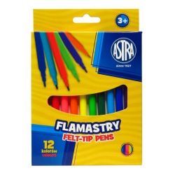 Flamastry 12 kolorów Astra