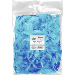 Piórka dekoracyjne jasno...