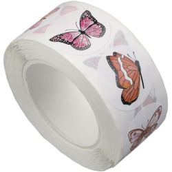 Naklejki na rolce Motyle...