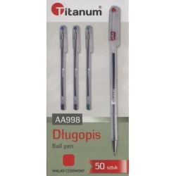 Zestaw Długopis czerwony...