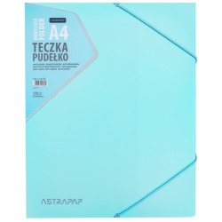 Teczka pudełko z gumką A4...
