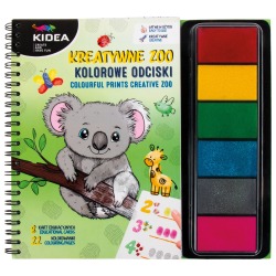 Kolorowe odciski Kreatywne...