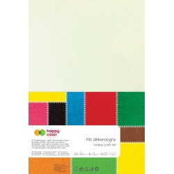 Filc dekoracyjny biały...