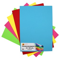 Papier kolorowy A3 100...