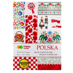 Blok z motywami A4 16k 80g...