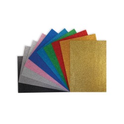 Karton brokatowy A3 150g 10...