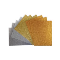 Karton brokatowy A3 150g 10...