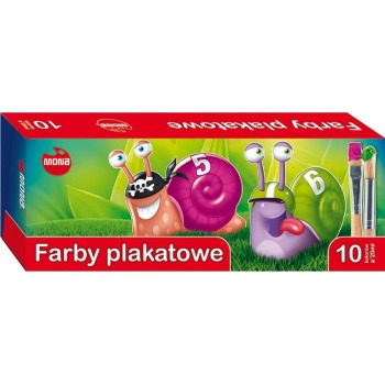 Poster paints 10 colors 20...