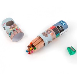 Kredki Super Jumbo grube 8...