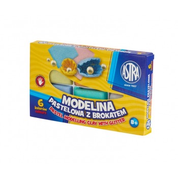 Pastel modeling clay with...