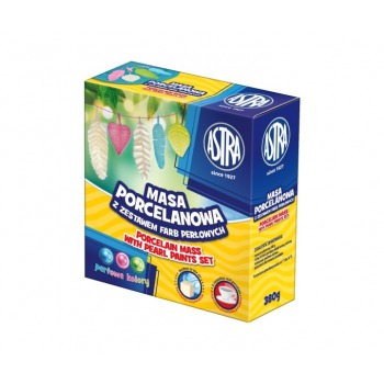 Porzellanmasse mit Astra...