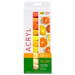 Acrylic paints 10 colors x...