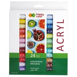 Acrylfarben 24 Farben x 12...