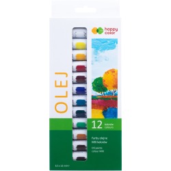 Ölfarben 12 Farben 12ml...