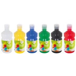 Zestaw farb tempera 6x0.5L...