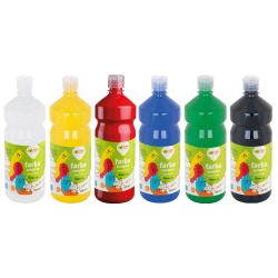 Set of tempera paints 6x1L...