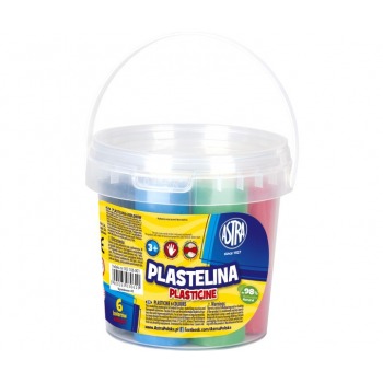Plastilin 6 Stück im Astra...