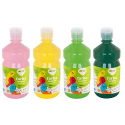 Spring tempera paint set...