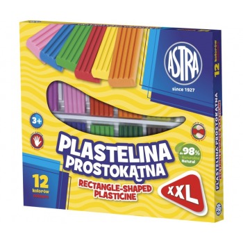 Rectangular plasticine 12...