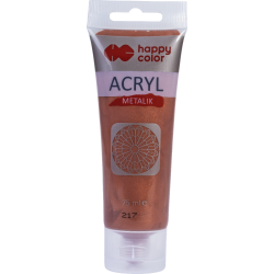 Farba akrylowa 75ml miedź...