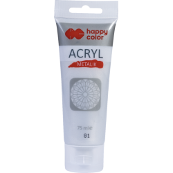Farba akrylowa 75ml Srebrny...
