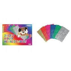 Zeszyt bibuły metalizowanej...