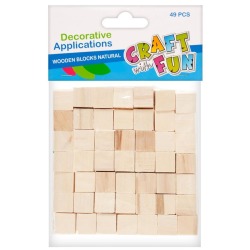 Kostki drewniane...