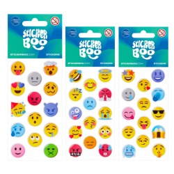 Naklejki 6x18 cm Emotikony...