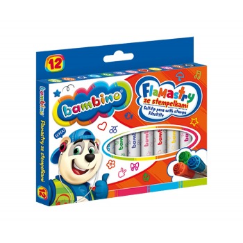 12 color markers Bambino...