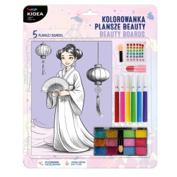 Kolorowanka plansze Beauty...