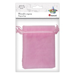 Woreczki z organzy Różowe...