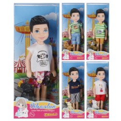 Lalka chłopiec 13cm z...