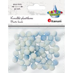 Koraliki plastikowe 10 mm...