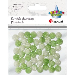 Koraliki plastikowe...