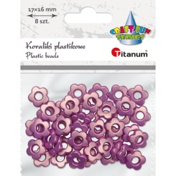 Koraliki plastikowe Kwiatki...