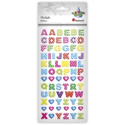Naklejki wypukłe Alfabet...
