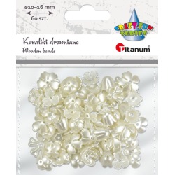 Koraliki plastikowe kwiatki...