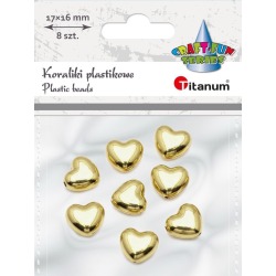 Koraliki plastikowe Serca...