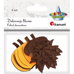 Dekoracje filcowe Jesień 6...
