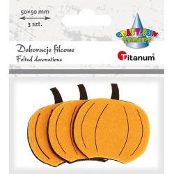 Dekoracje filcowe Dynie...