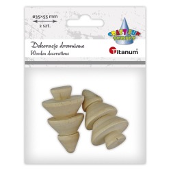 Dekoracje drewniane Choinki...